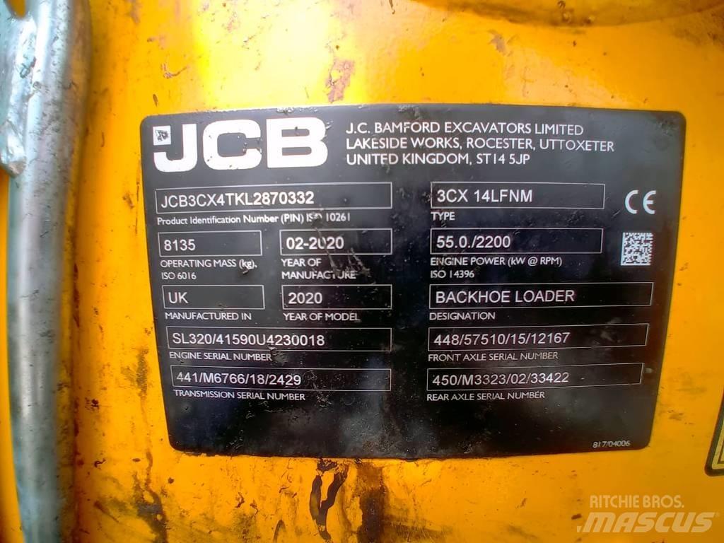 JCB 3 CX 4 T Baggerlader