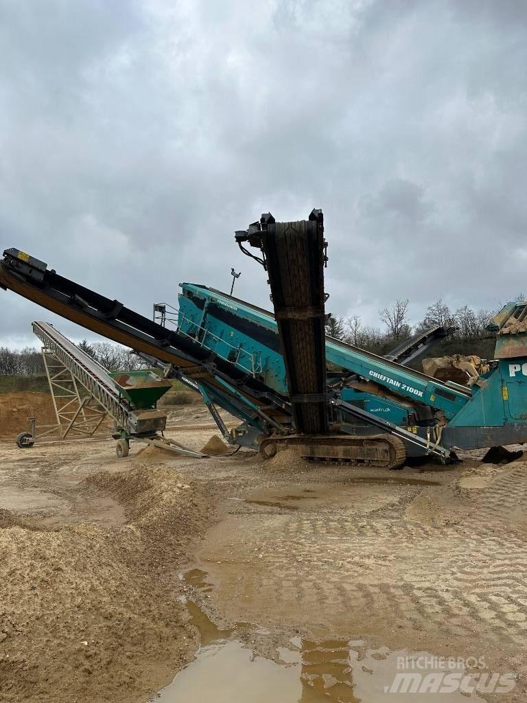 PowerScreen 2100X Mobile Siebanlagen
