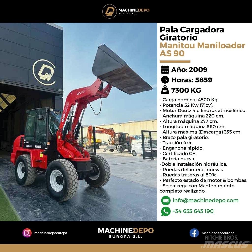 Manitou As 90 Minilader
