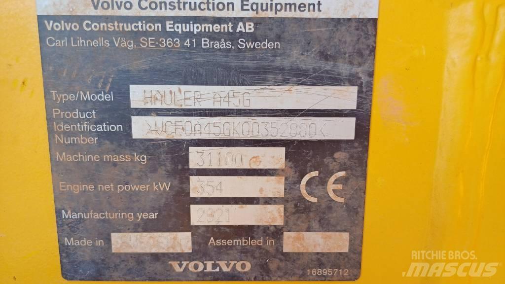 Volvo A 45 G Dumper - Knickgelenk
