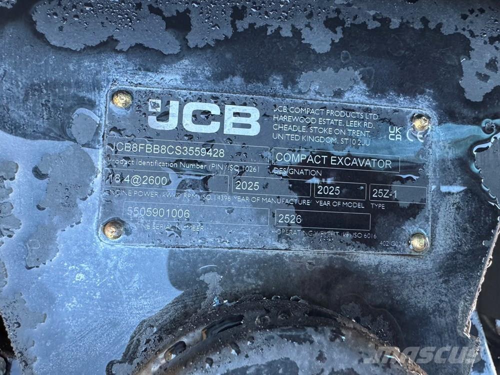 JCB 25Z-1 Minibagger < 7t