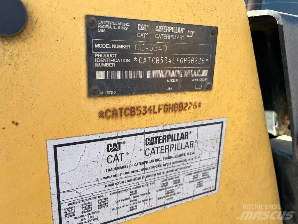 CAT CB 534 D Tandemwalzen