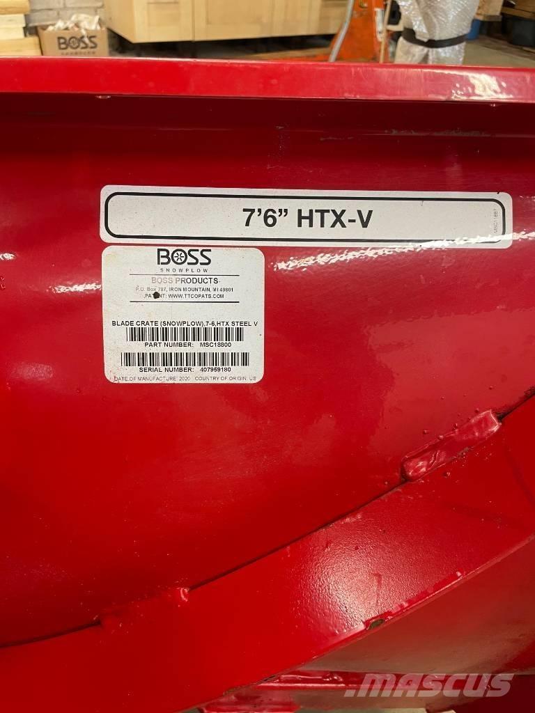 Boss 7'6'' HTX-V Schneeschilde und -pflüge