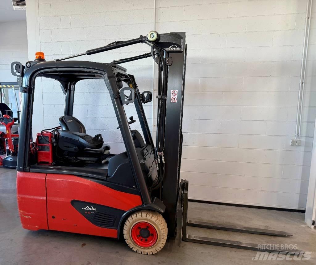 Linde E16/386-02 Elektro Stapler