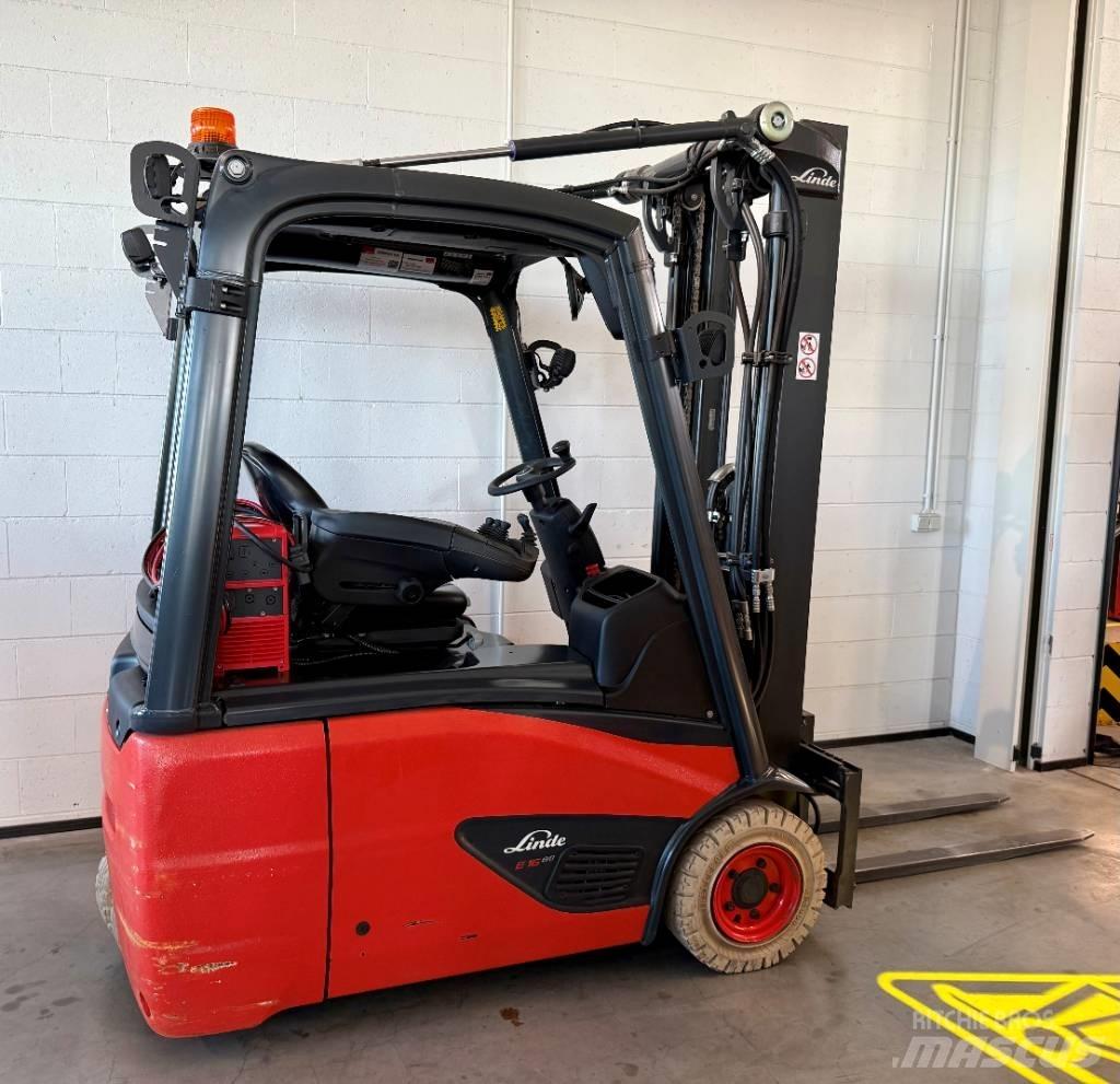 Linde E16/386-02 Elektro Stapler