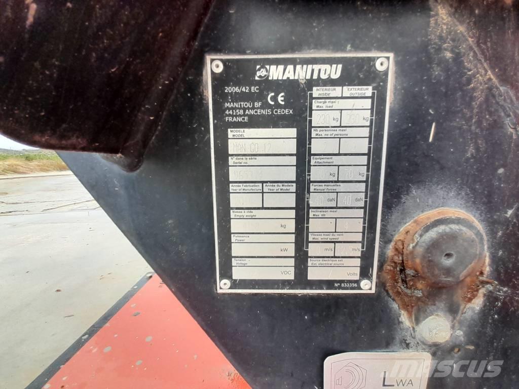Manitou ManGo 12 Gelenkteleskoparbeitsbühnen