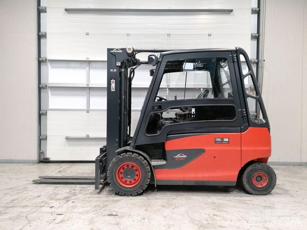 Linde E50HL-01 Elektro Stapler