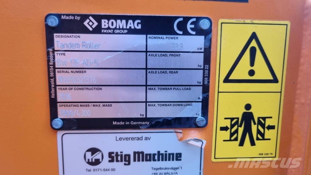 Bomag BW 135 AD-5 Tandemwalzen
