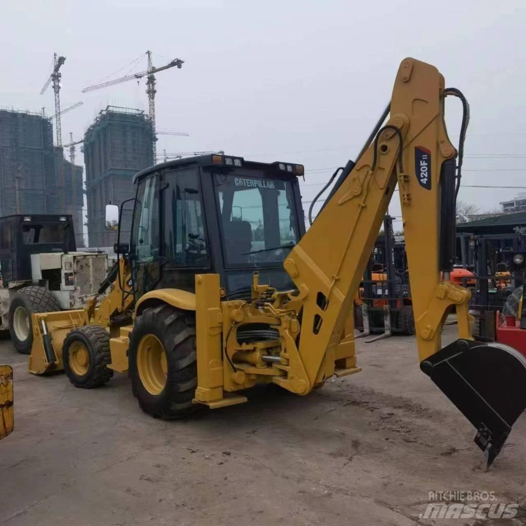 CAT 420 F Baggerlader