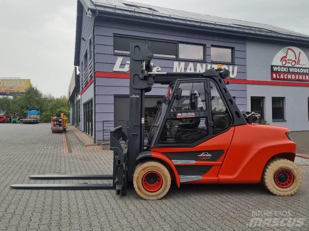 Linde H80T-03/1100 Gas Stapler