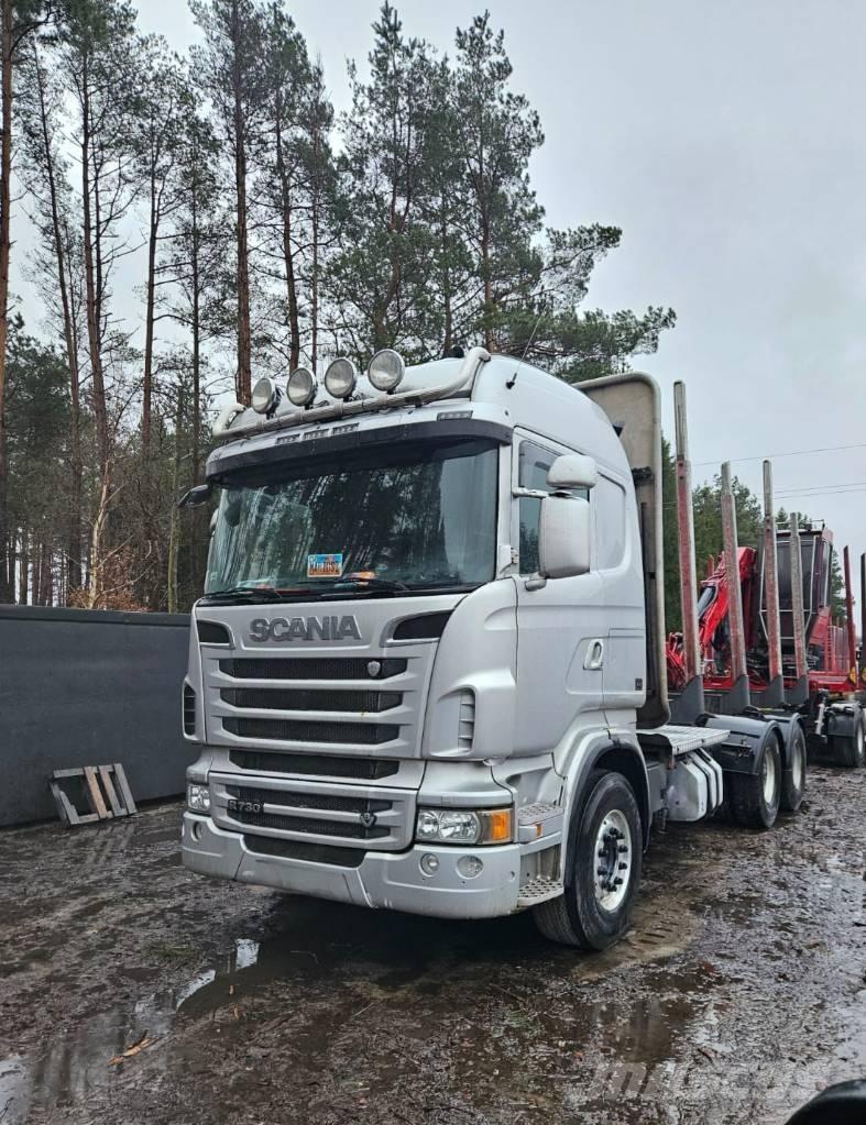 Scania R 730 Holzfahrzeuge