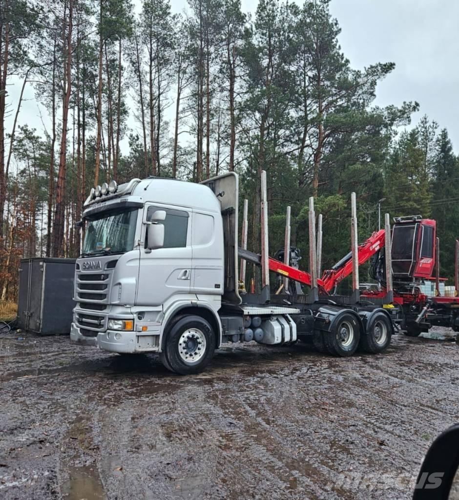 Scania R 730 Holzfahrzeuge