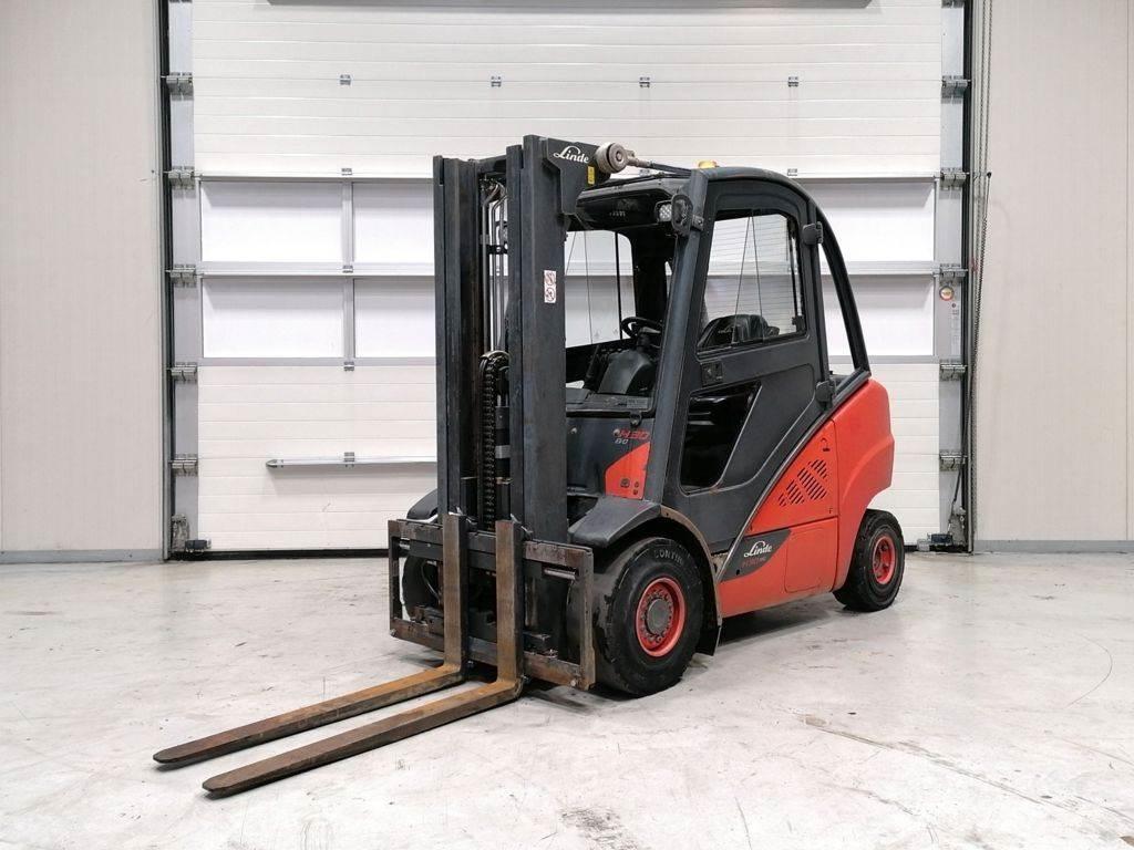 Linde H30D-02 Diesel Stapler