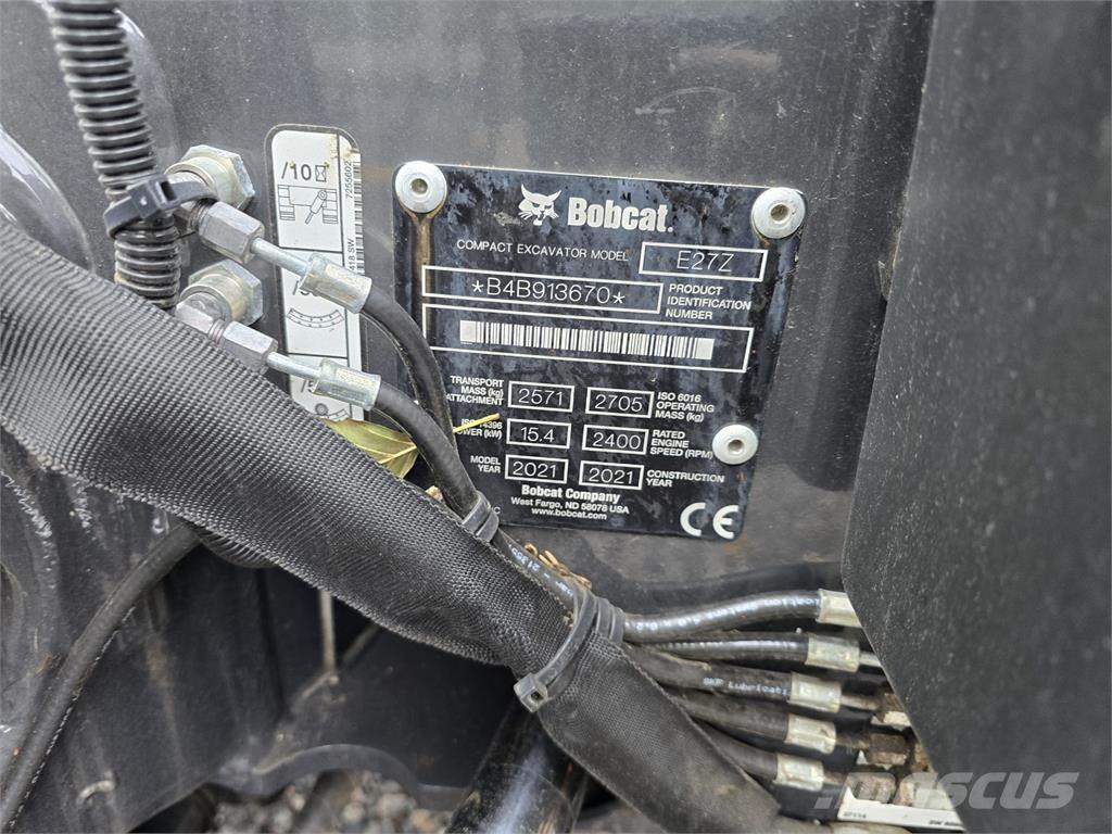 Bobcat E27z Minibagger < 7t