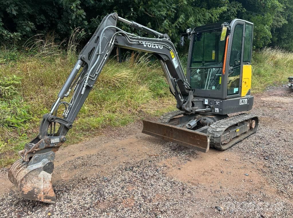 Volvo EC 27 D Minibagger < 7t
