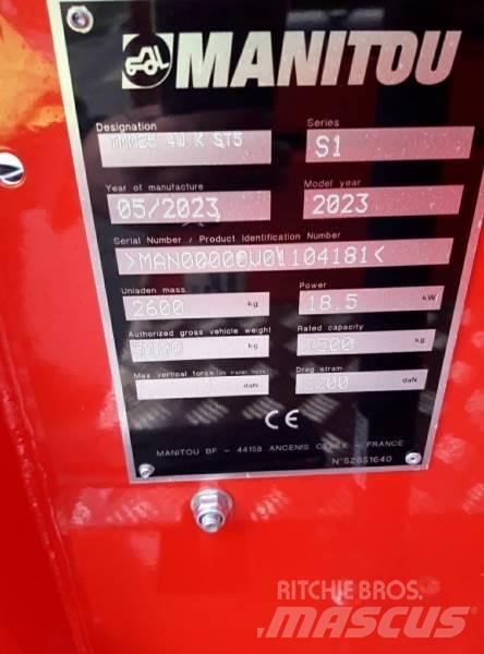 Manitou TMM25 4W Mitnahmestapler