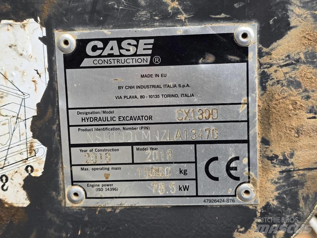 Case CX130 D Raupenbagger