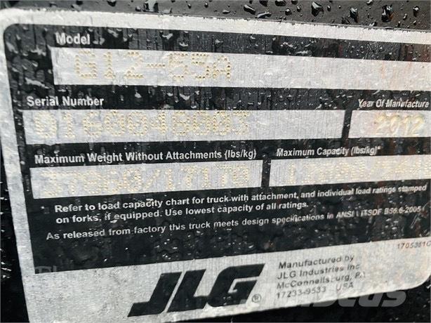 JLG G 12-55 A Teleskoplader