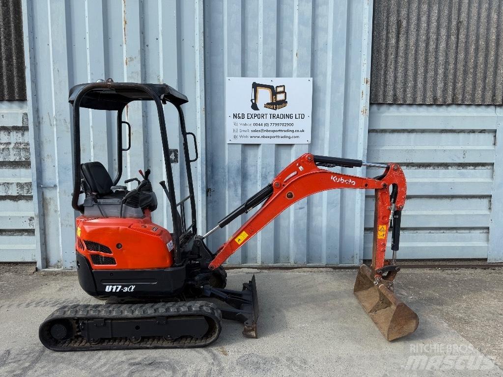 Kubota U 17 Minibagger < 7t