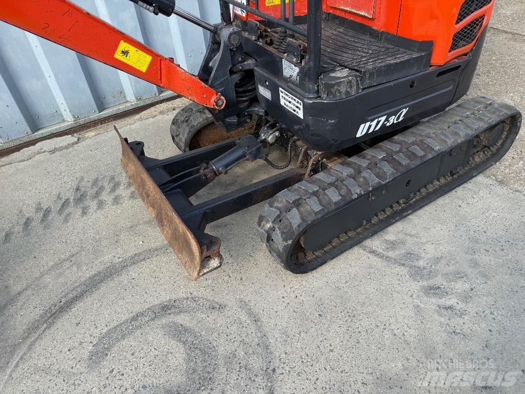 Kubota U 17 Minibagger < 7t