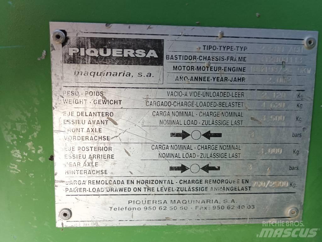 Piquersa 2500 ACH Minidumper