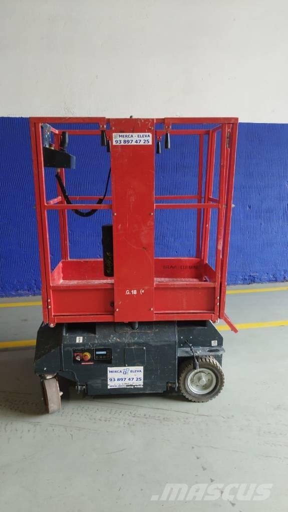 Bravisol Lui HD Kompakte selbstfahrende Hebebühnen