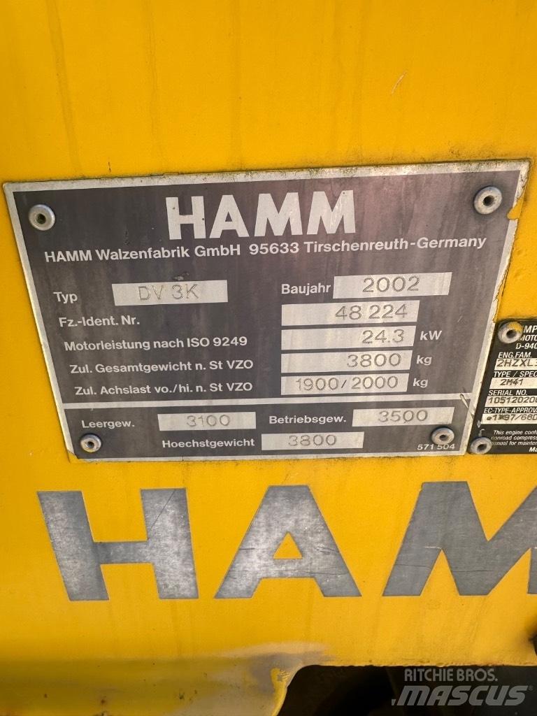 Hamm DW3 tromble Andere Walzen