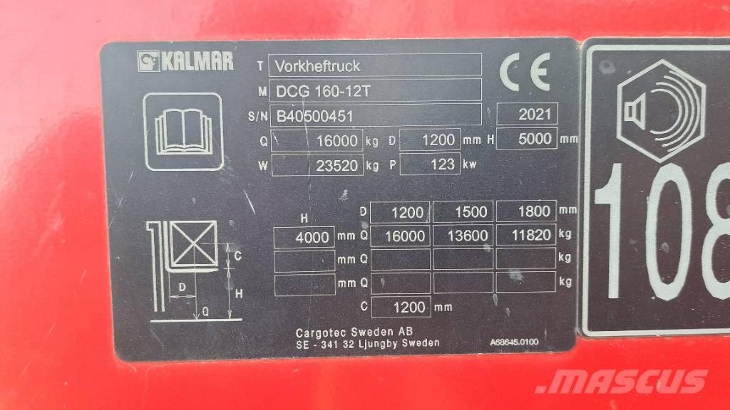 Kalmar DCG160-12T Sonstige Baumaschinen