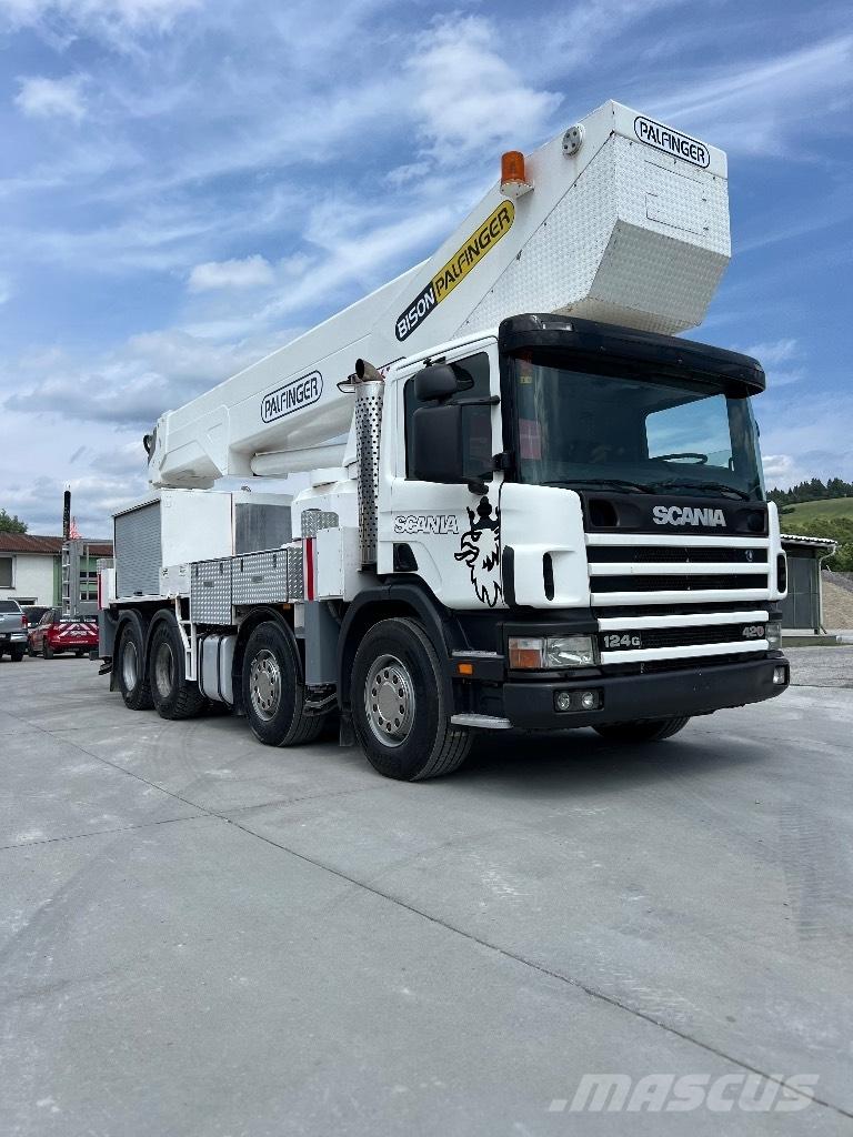 Scania 124 G 420 Kranwagen