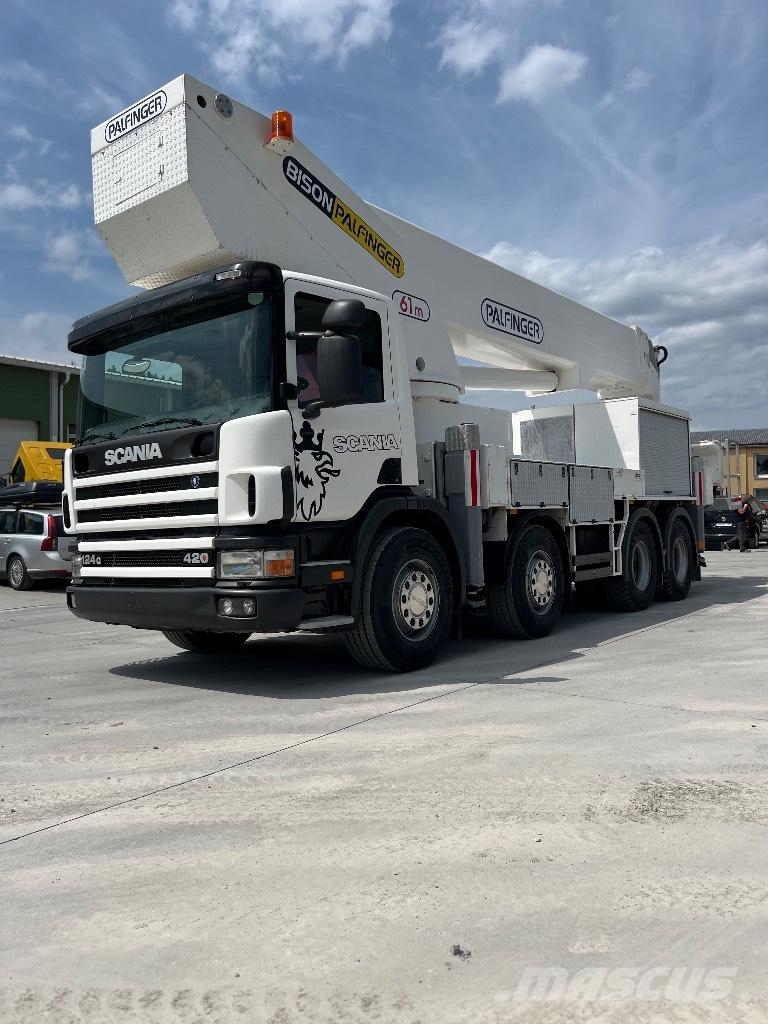 Scania 124 G 420 Kranwagen