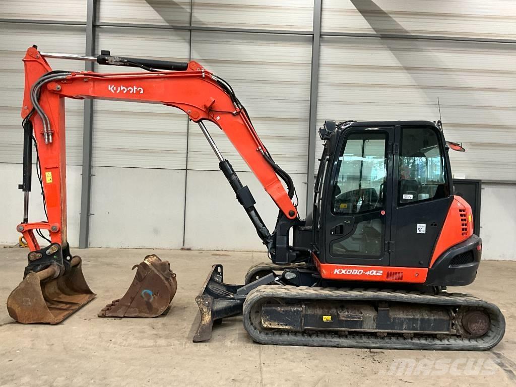 Kubota KX 080-4 A 2 Midibagger  7t - 12t