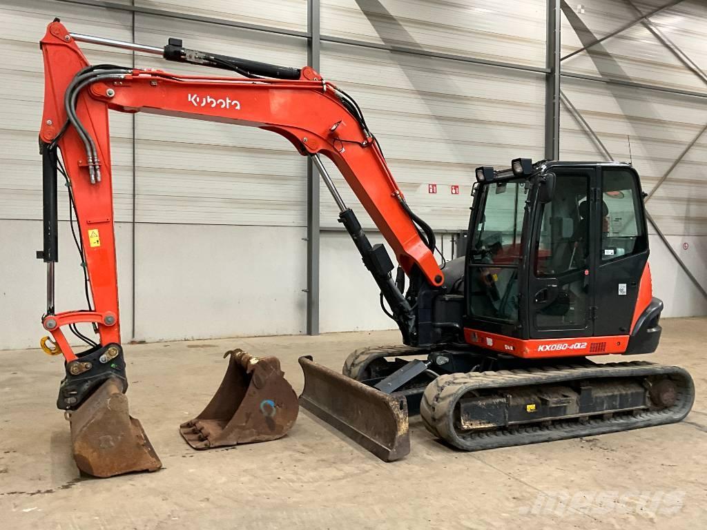 Kubota KX 080-4 A 2 Midibagger  7t - 12t