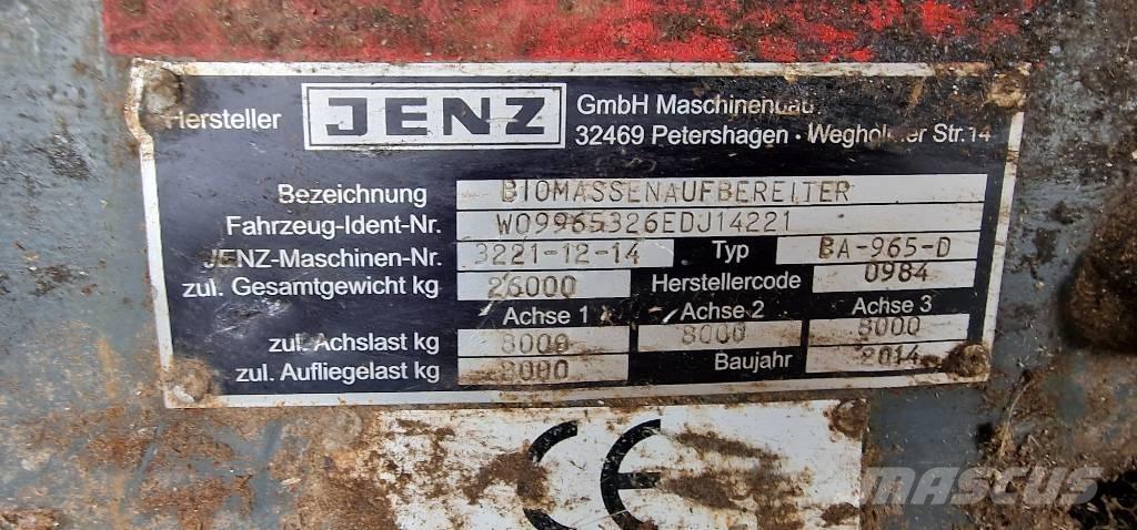 JENZ BA 965 D Mobile Brecher
