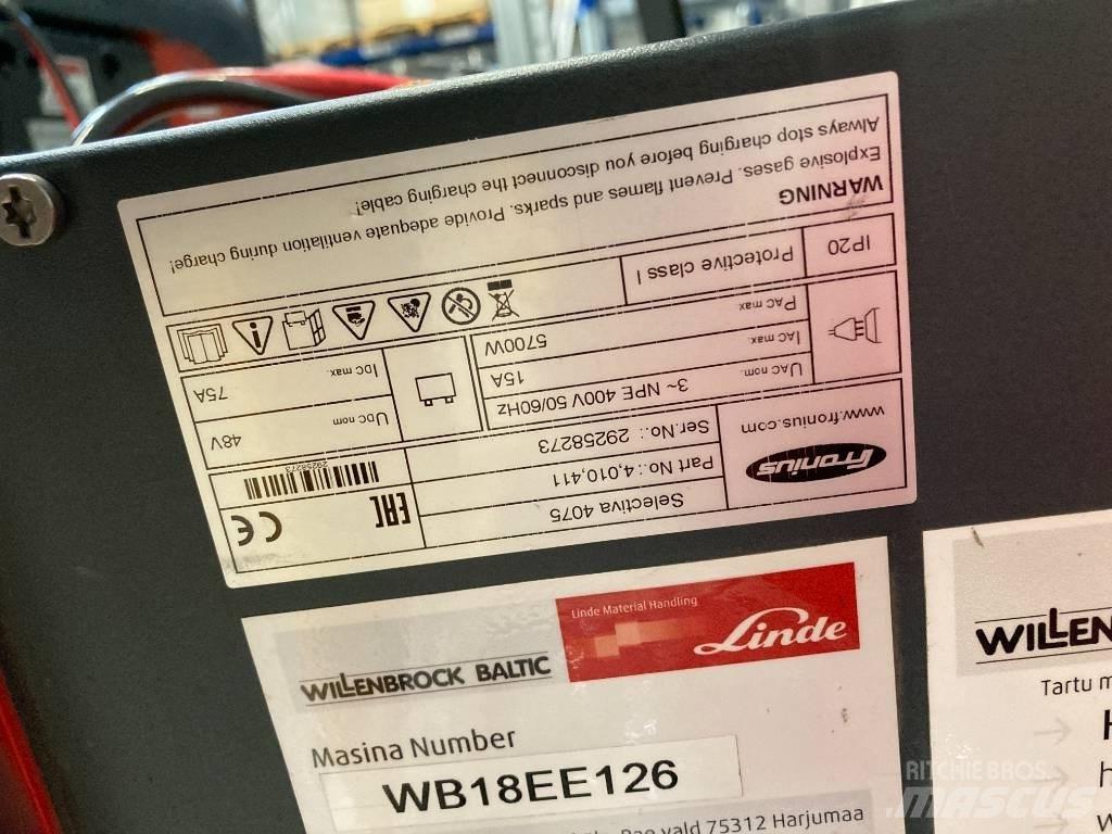 Linde R14X/116 Schubmaststapler
