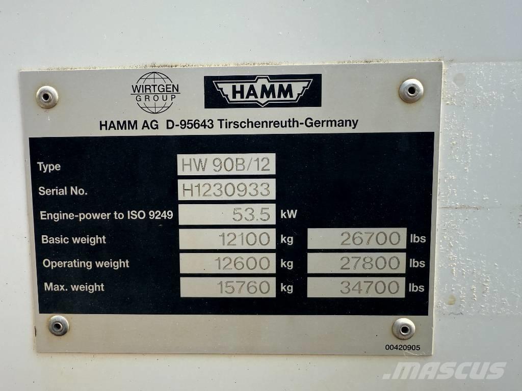Hamm HW 90-12 Tandemwalzen