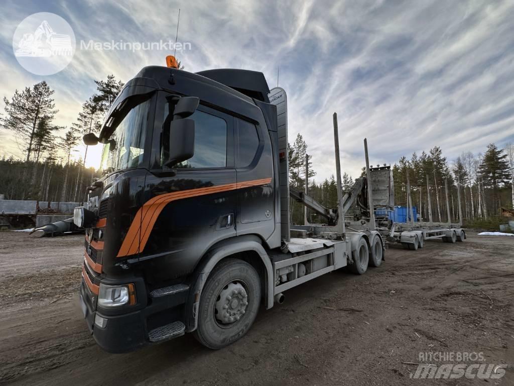 Scania R 650 Ekipage Holzfahrzeuge