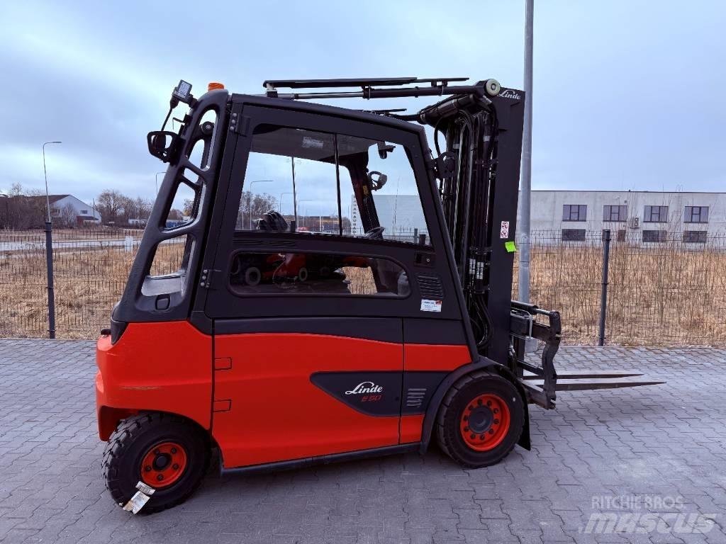 Linde E50/600HL/388 Elektro Stapler