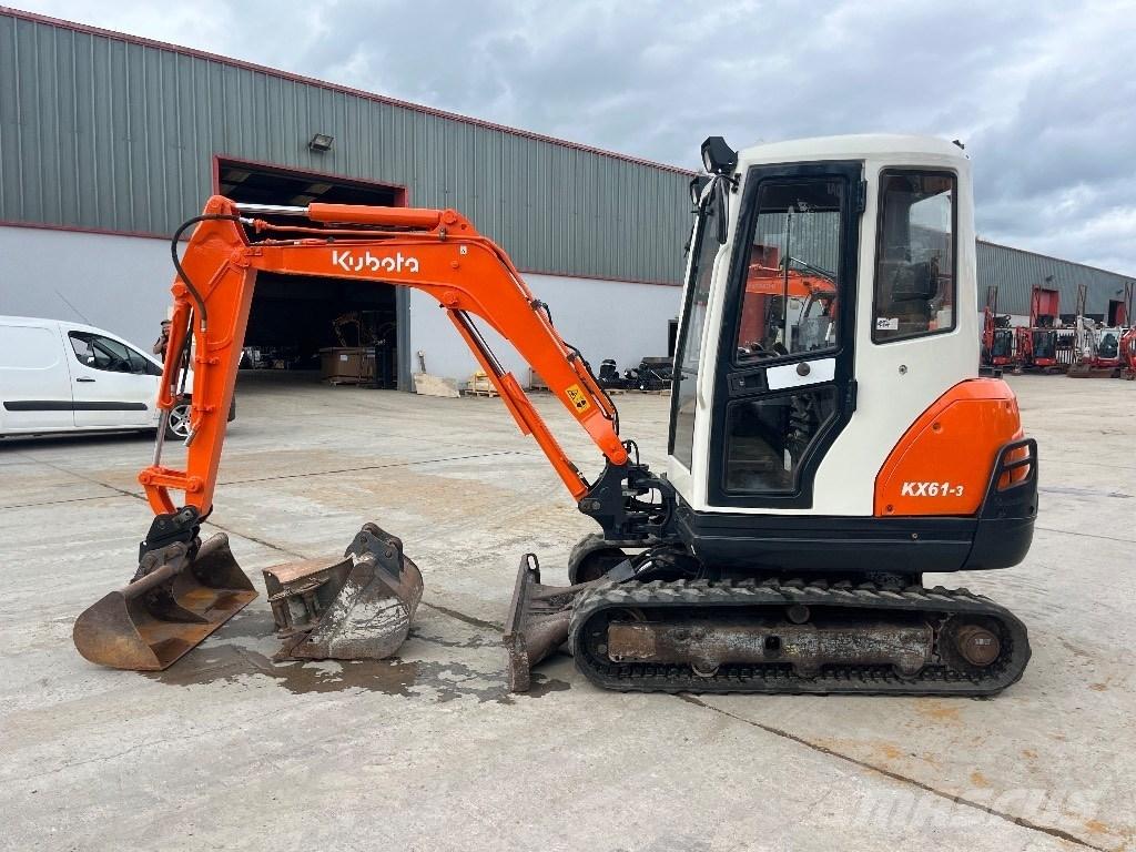 Kubota KX 61-3 Minibagger < 7t