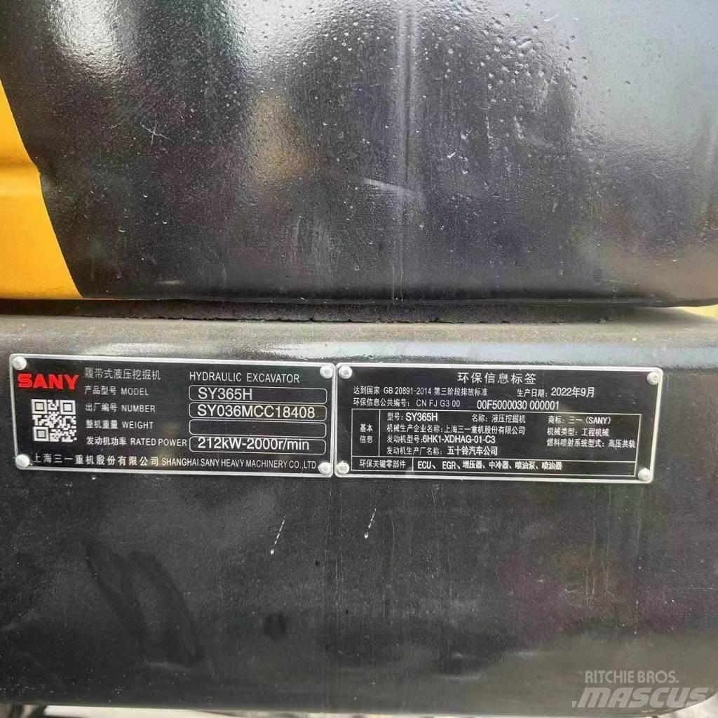 Sany SY 365 H Raupenbagger