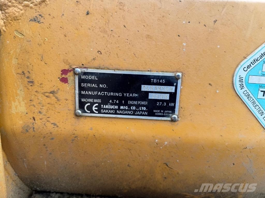 Takeuchi TB 145 Minibagger < 7t