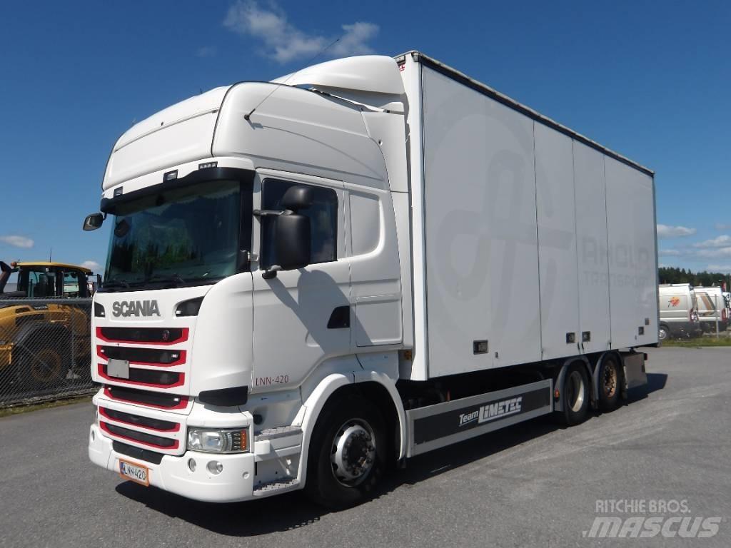 Scania R490 6x2 Kastenaufbau