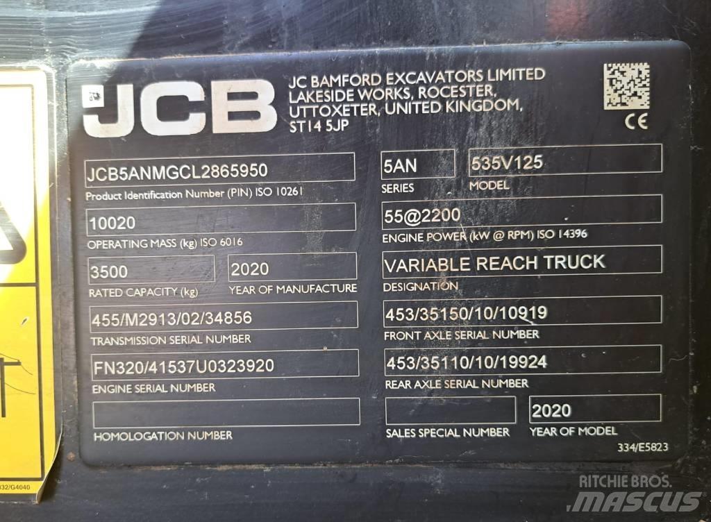 JCB 535 V 125 Teleskoplader
