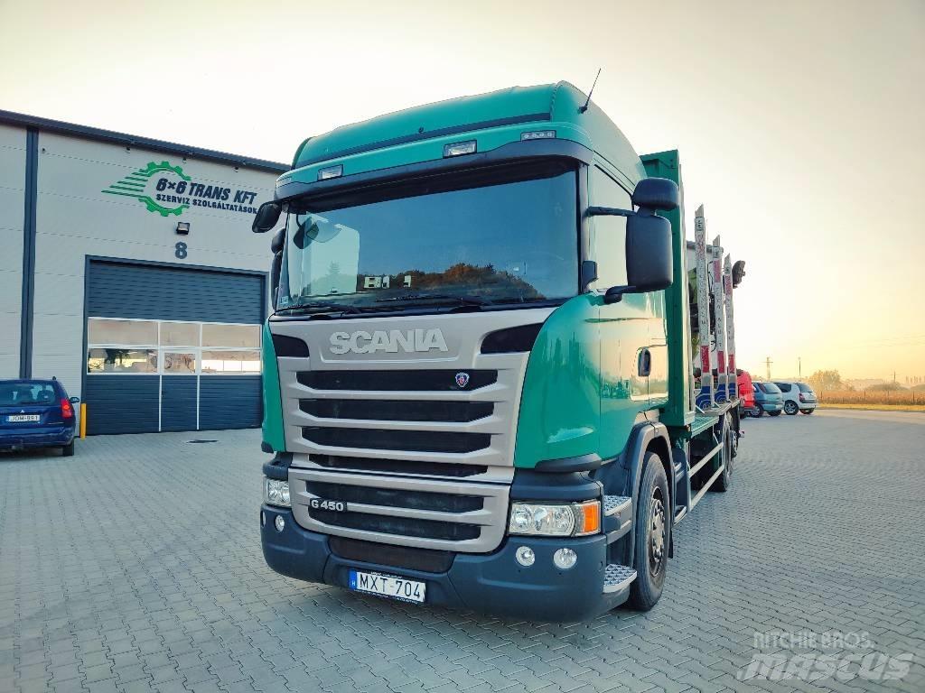 Scania G 450 Holzfahrzeuge