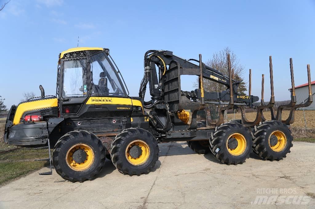 Ponsse Wisent 8W Forwarder