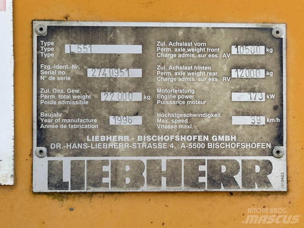 Liebherr L 551 Radlader