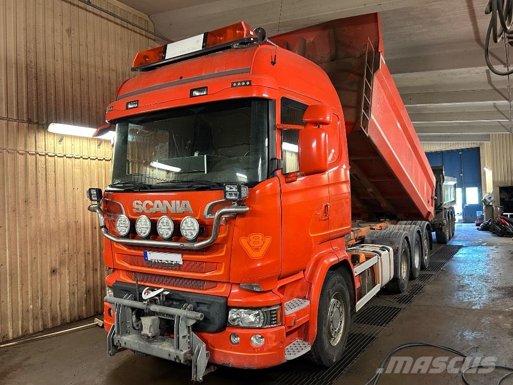 Scania R 520 Tridem Kipper