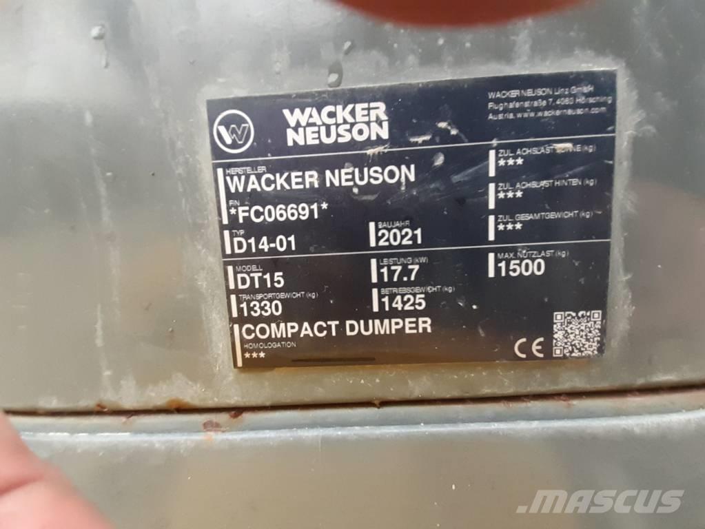 Wacker Neuson DT15 Raupendumper