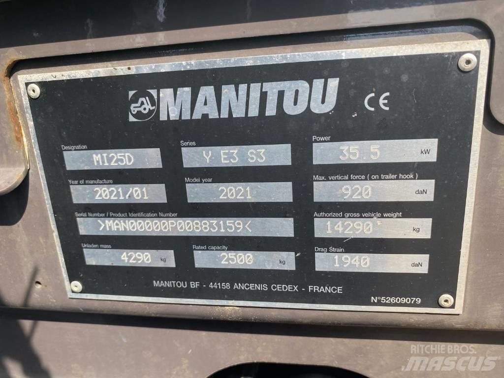 Manitou Mi25D Diesel Stapler