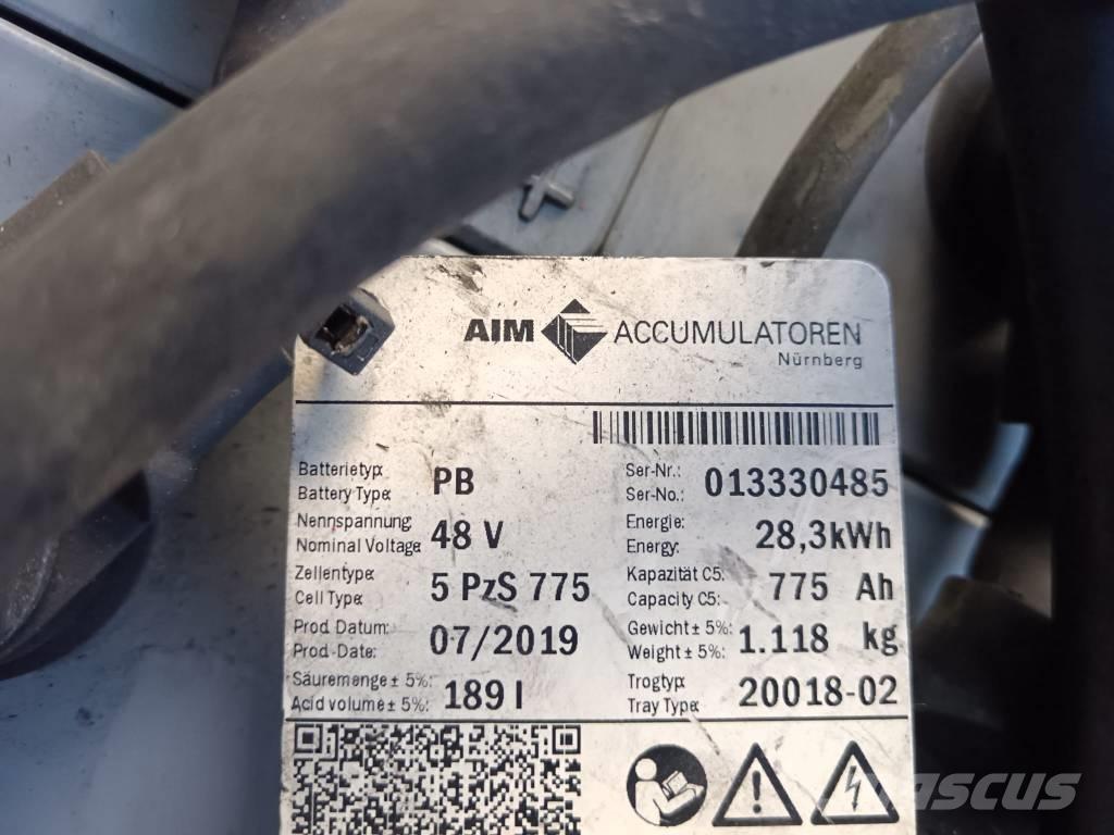 Linde E16H-02-386 Elektro Stapler