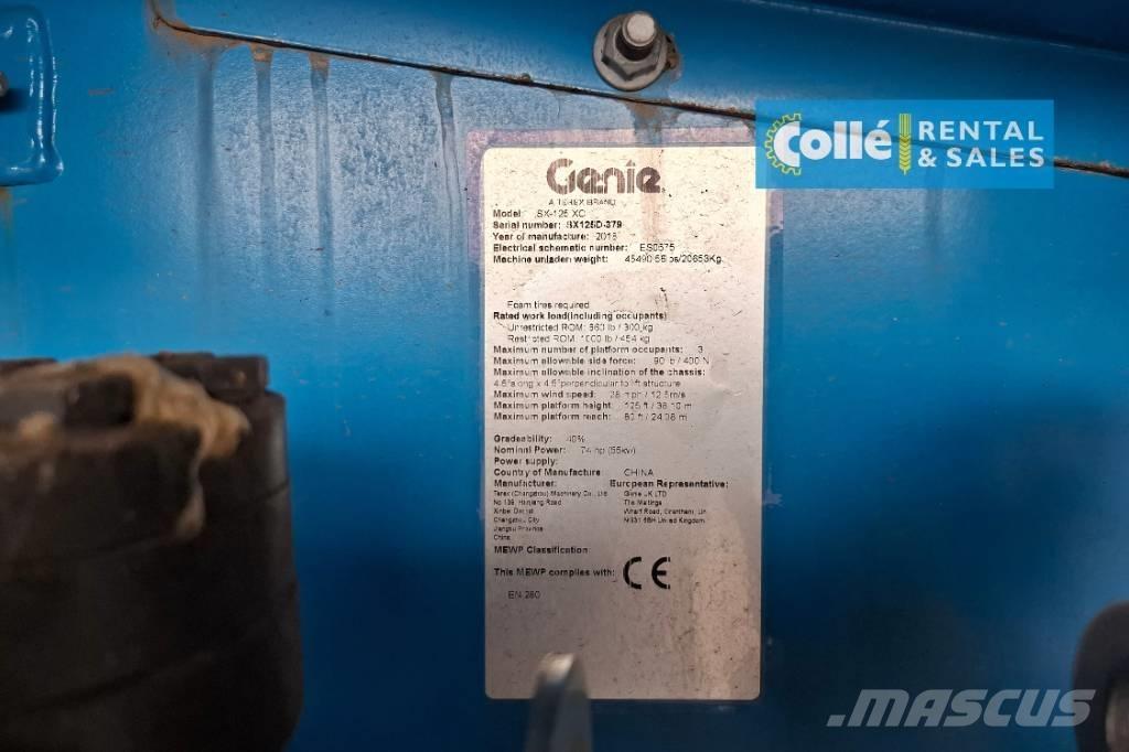 Genie SX 125XC | 2018 Gelenkteleskoparbeitsbühnen